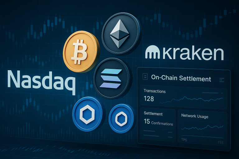 Kraken to launch tokenized US stocks trading with Apple and Tesla crypto integration visual